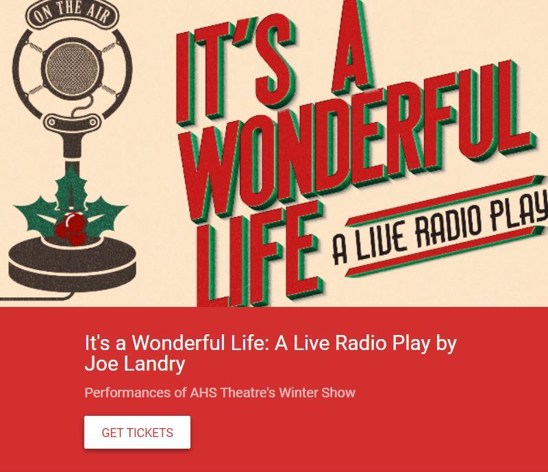  It's a wonderful life: A live radio play, click here to get tickets